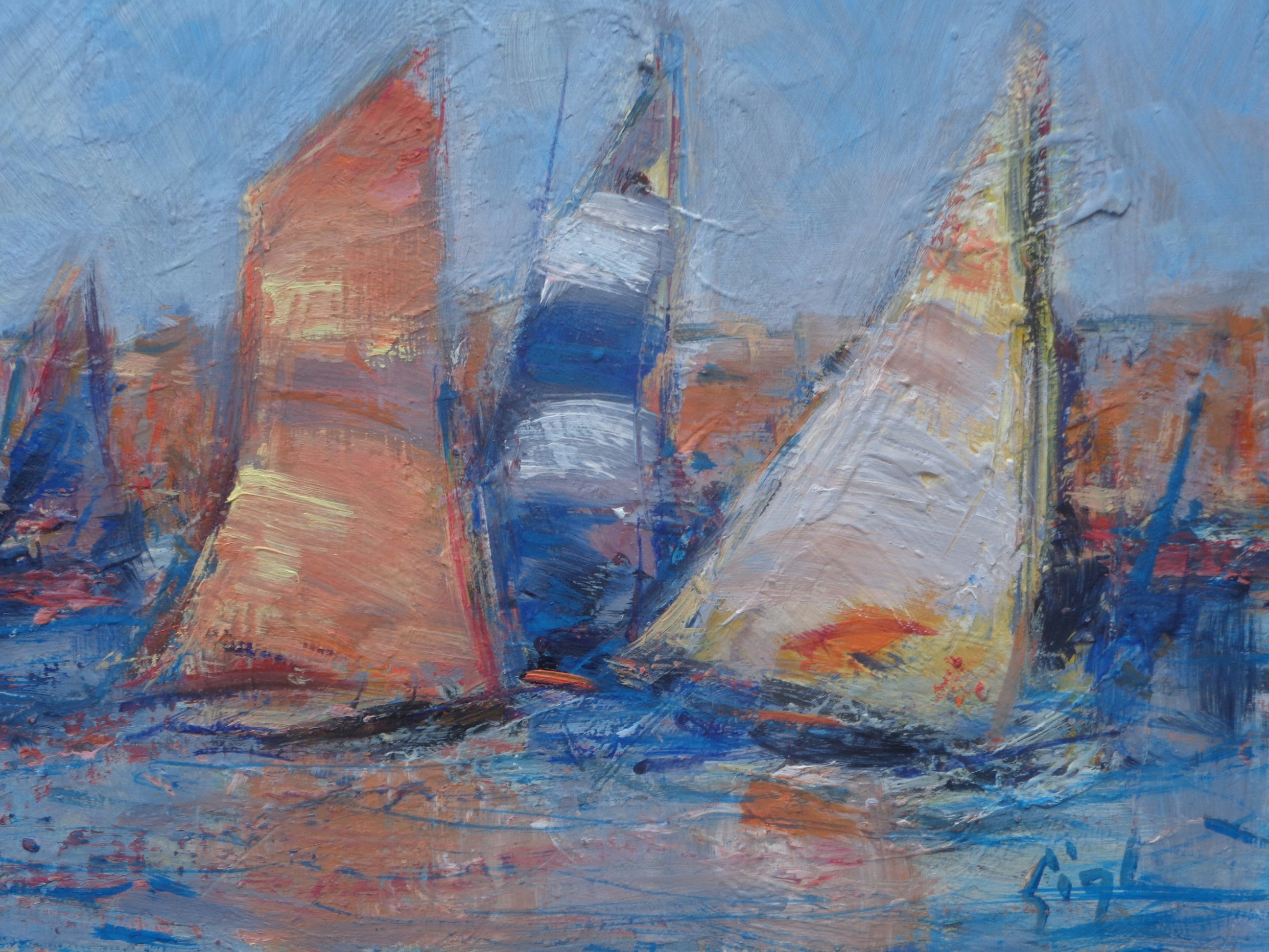 Gigli Sails in the Morning 30x24