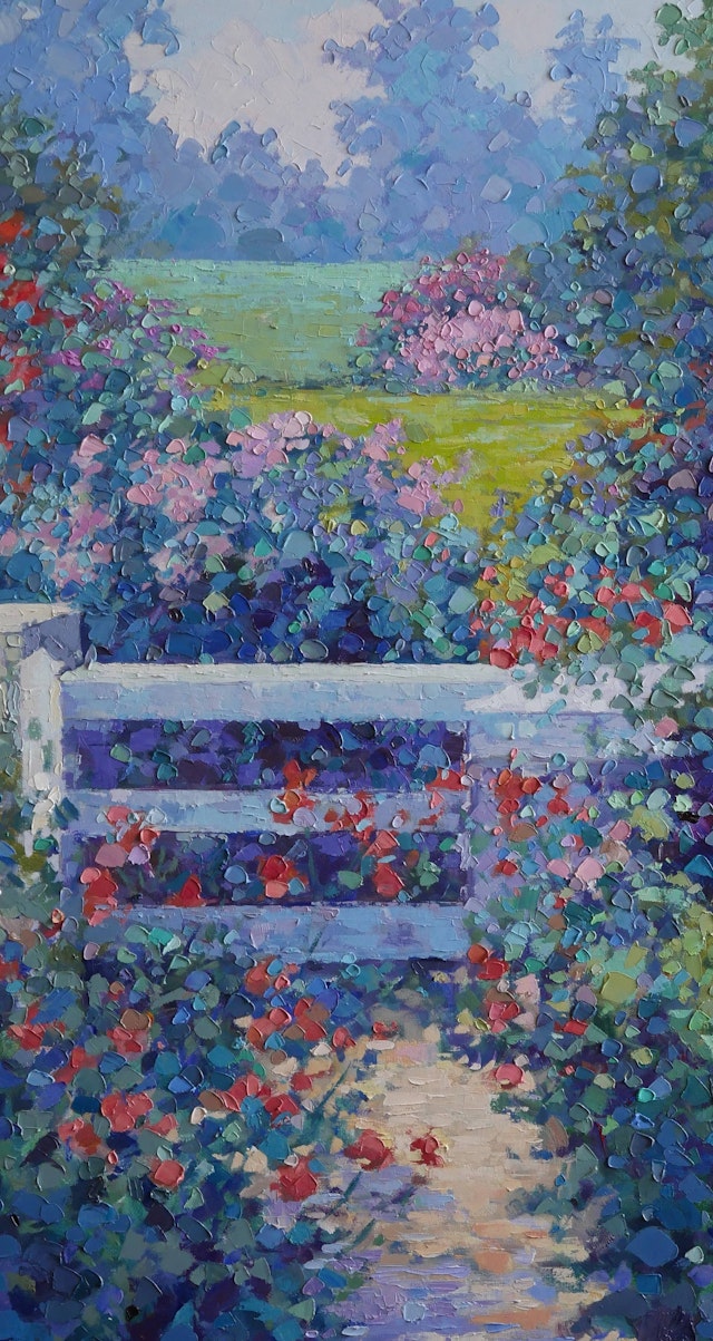 Susanna Beyond the hedge 40x80