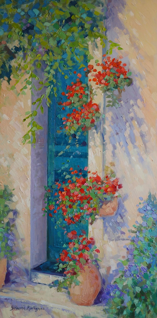 Susanna Summer afternoon 50x80